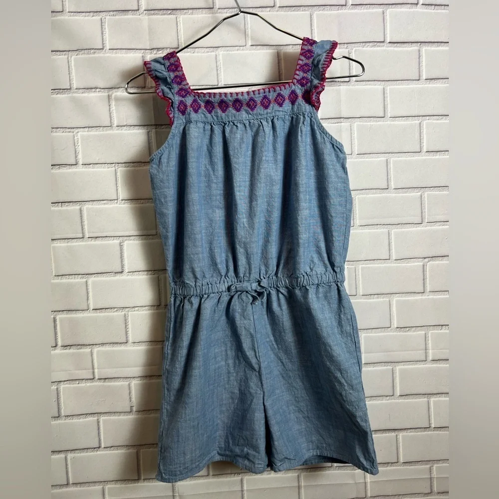 Gymboree girls Sleeveless Romper/size 12